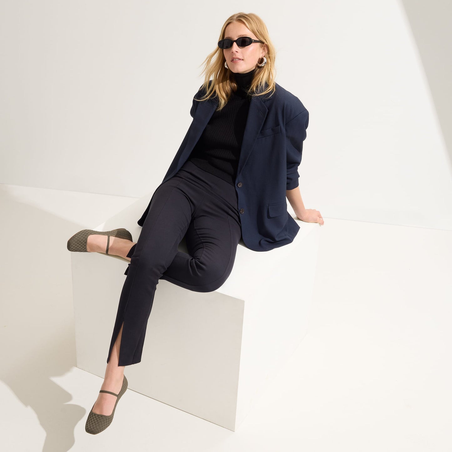 The Max Square Mary Jane - Safari Basketweave